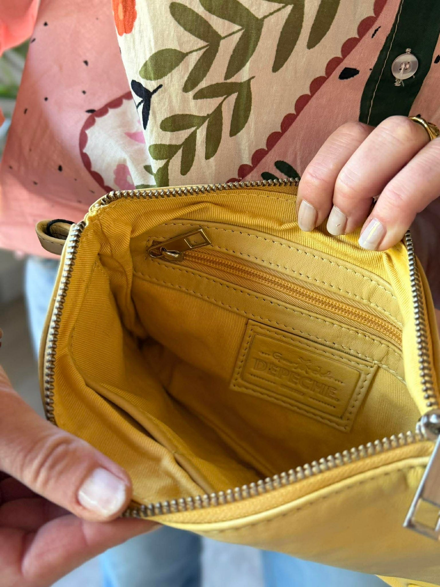 Clutch Alba - Soft yellow