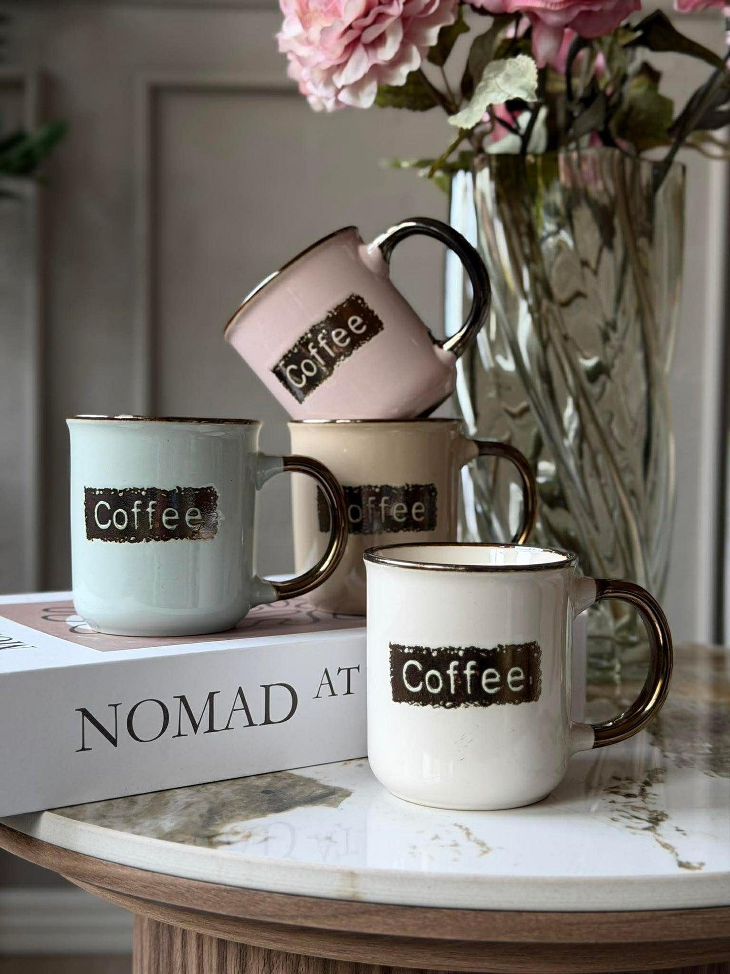 Krus Coffee - Set med 4 st.