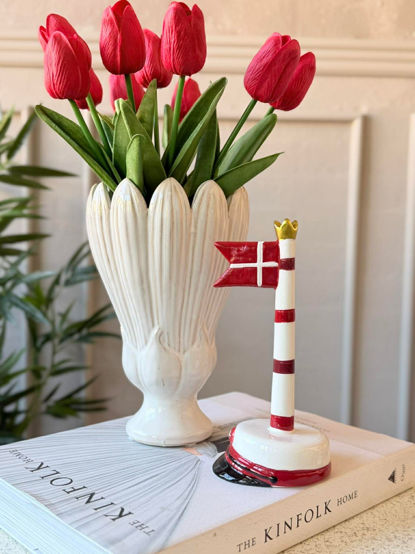 Studentflaggor med ränder 18 cm - Flera färger
