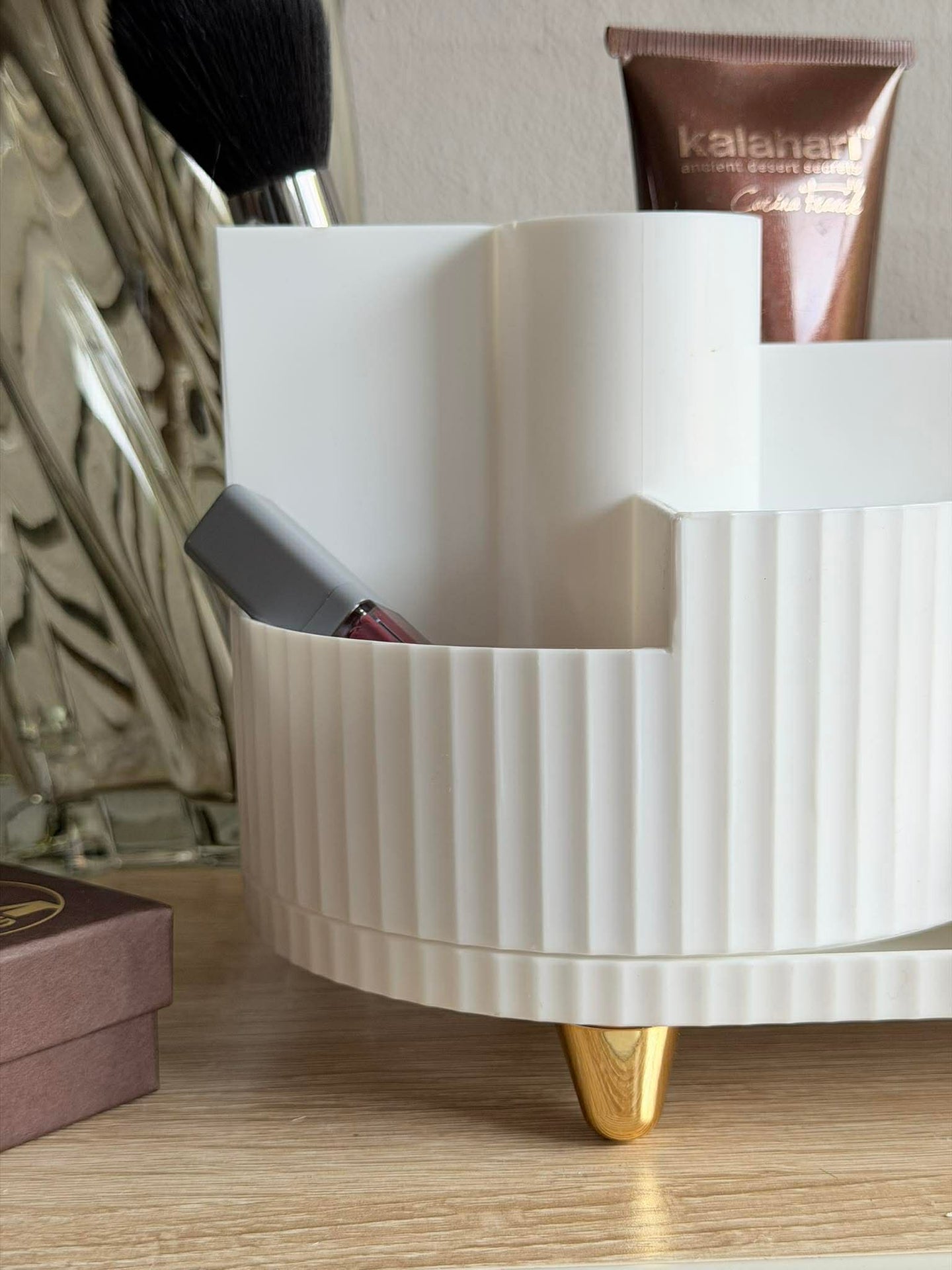 Makeup-organiser 9 fack och vridfunktion
