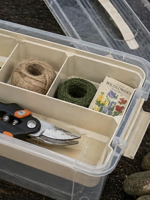 Förvaringsbox med indelning