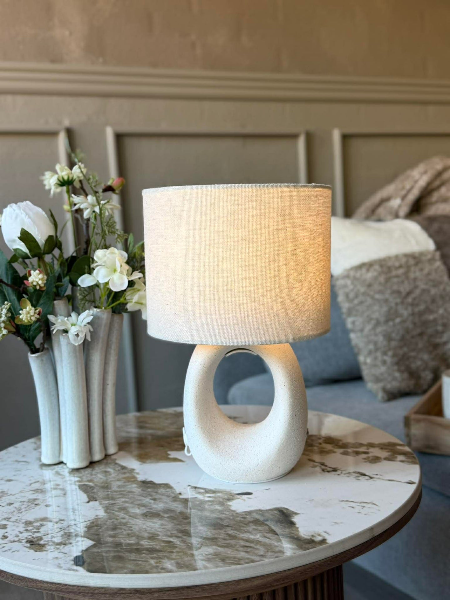 Uppladdningsbar bordslampa med touch