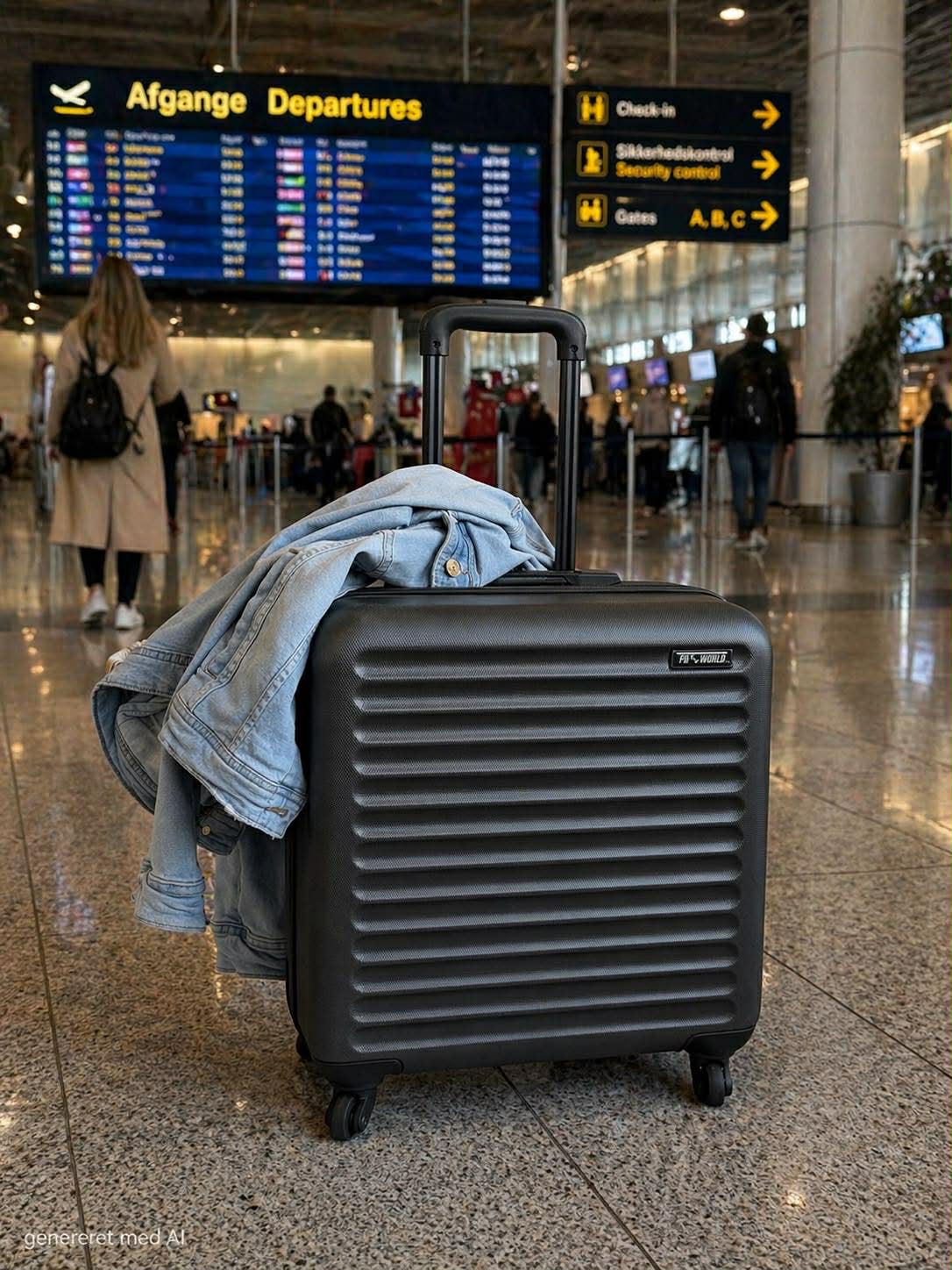 Trolley Koffert - Svart