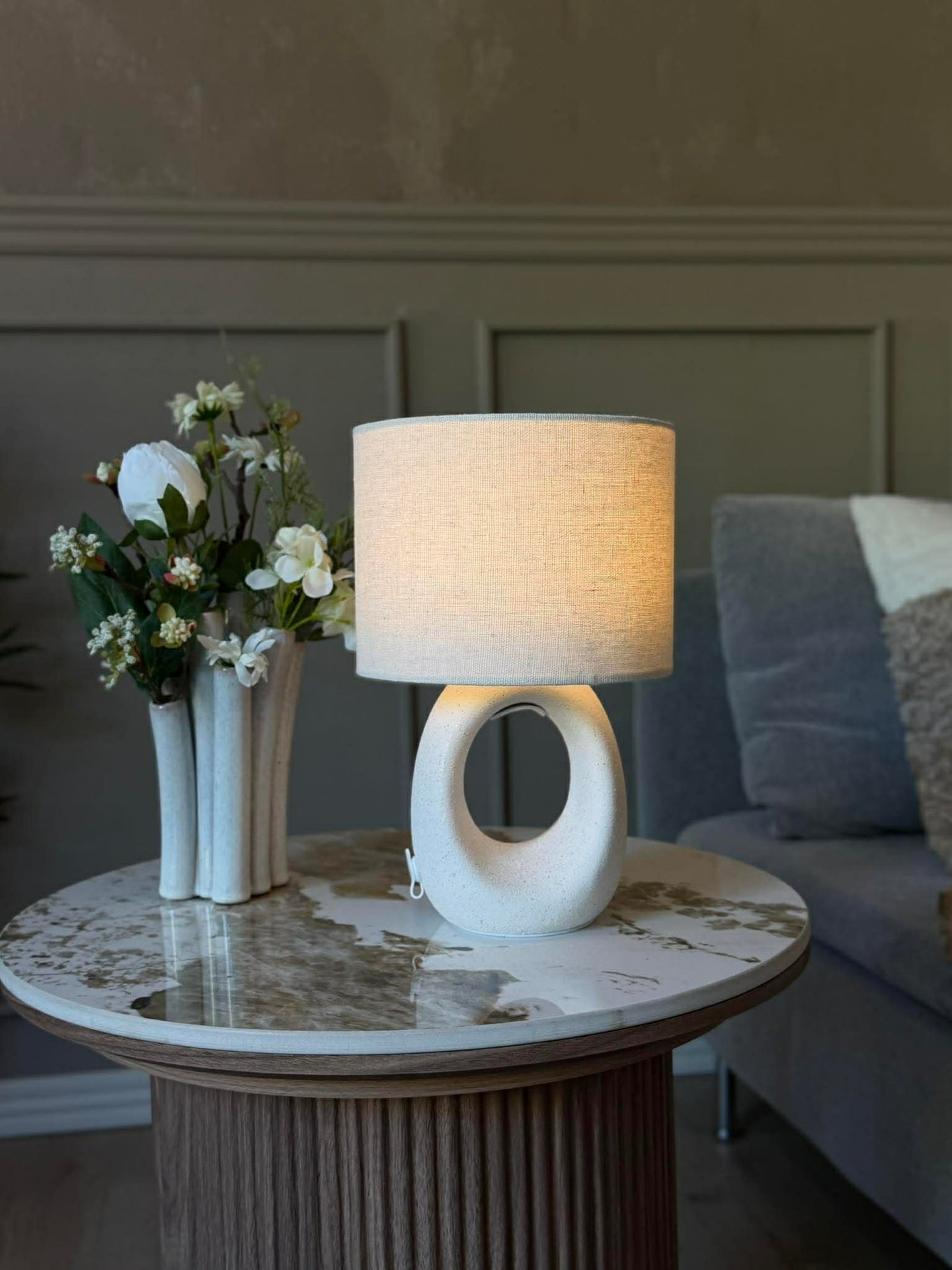 Uppladdningsbar bordslampa med touch