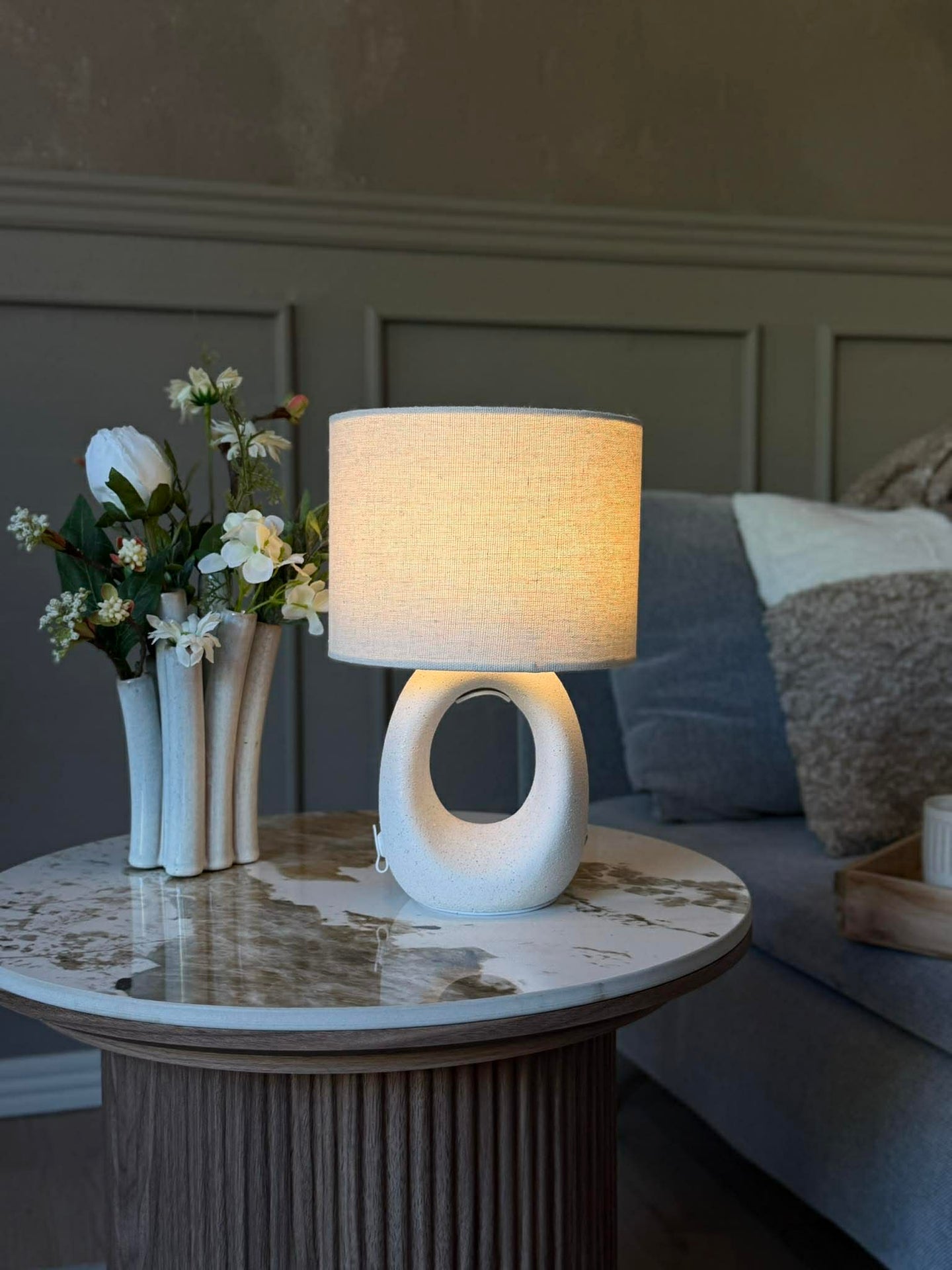 Uppladdningsbar bordslampa med touch