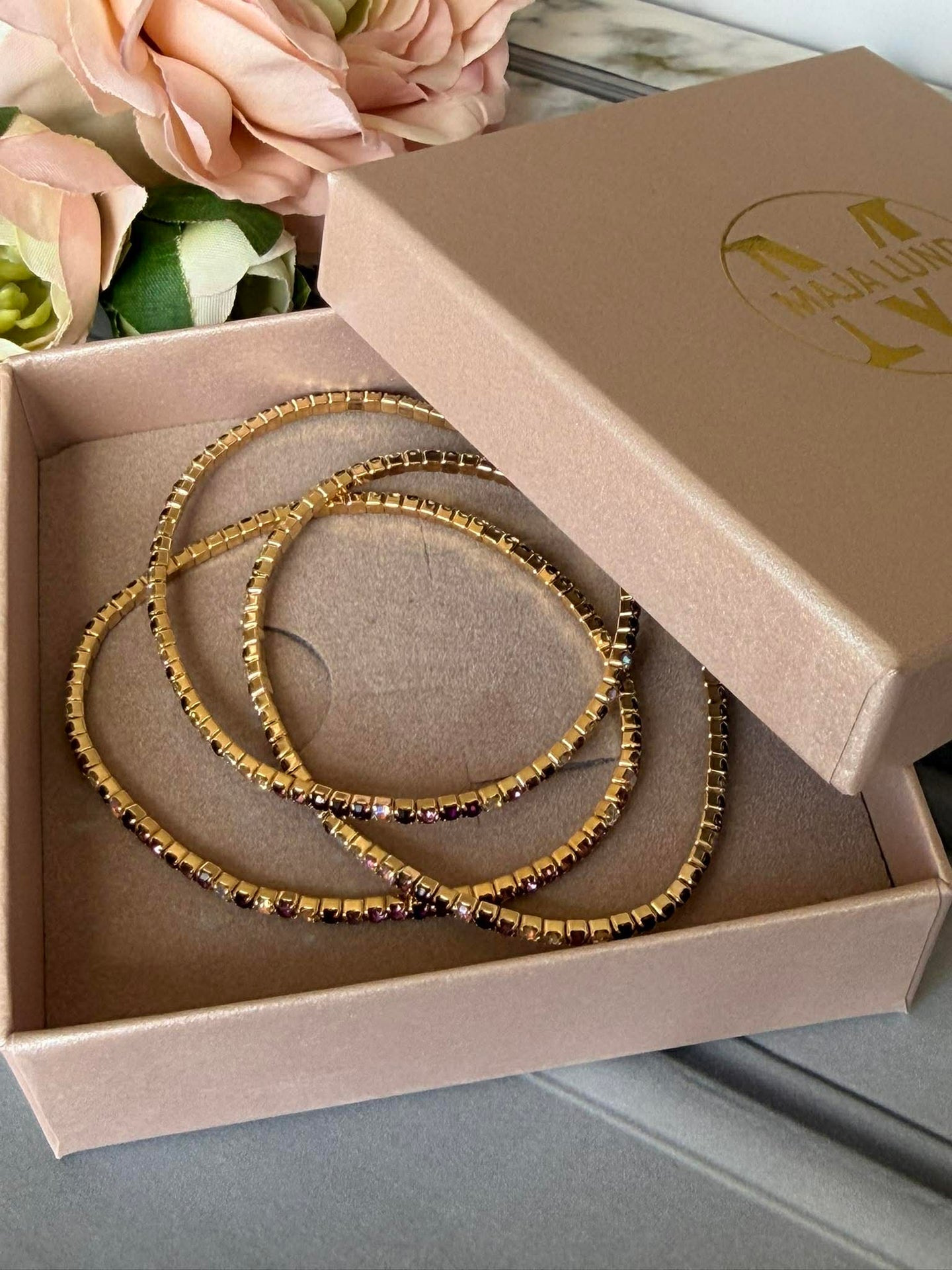 Armband Elare Berry - Set/3