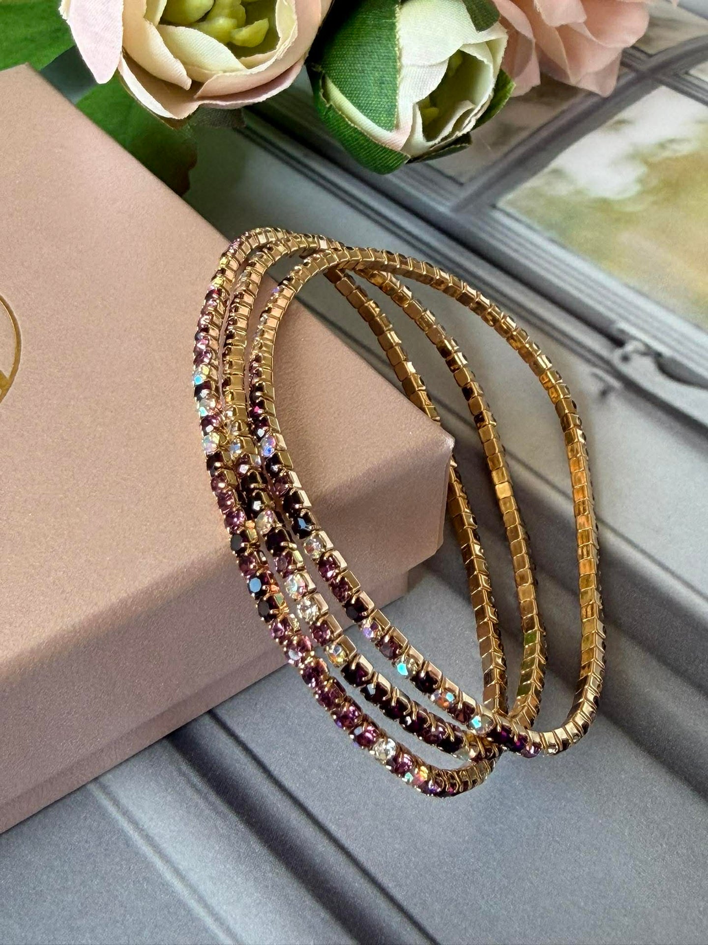 Armband Elare Berry - Set/3