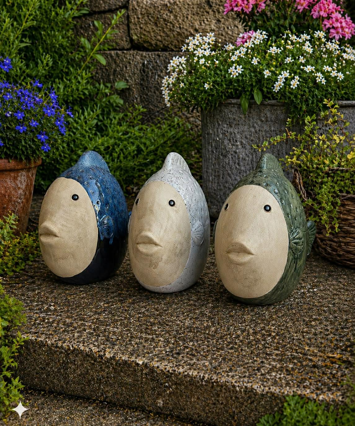 Figur Fisk Big - Flera färger