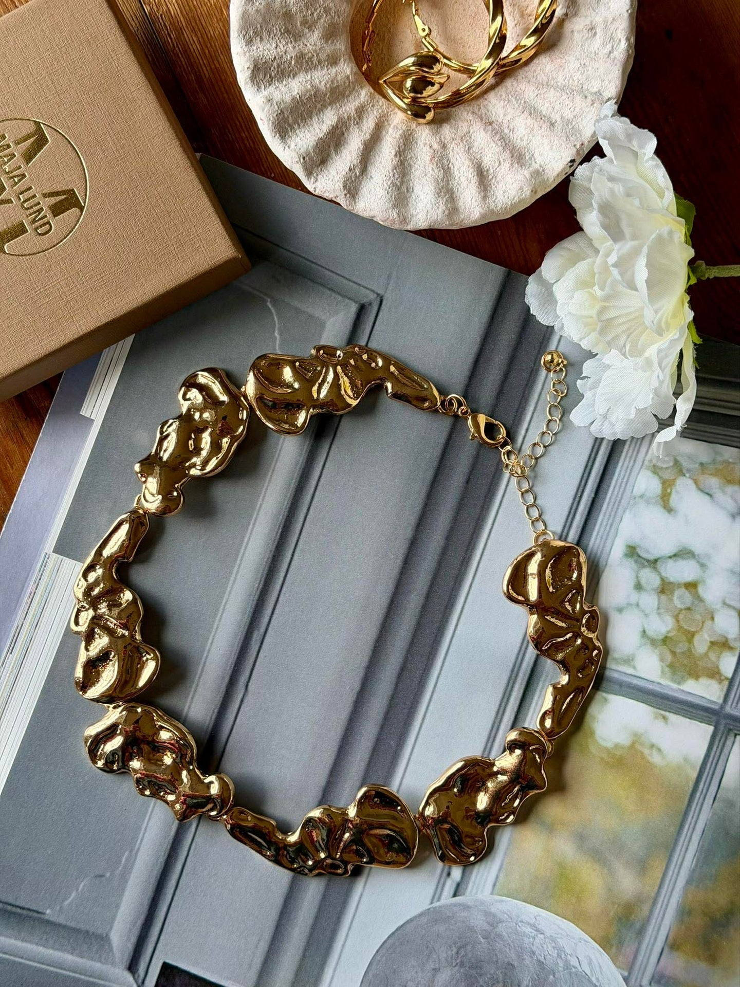 Halsband DARIA förgyllt