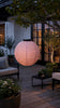 Lampa med solceller - Rosa