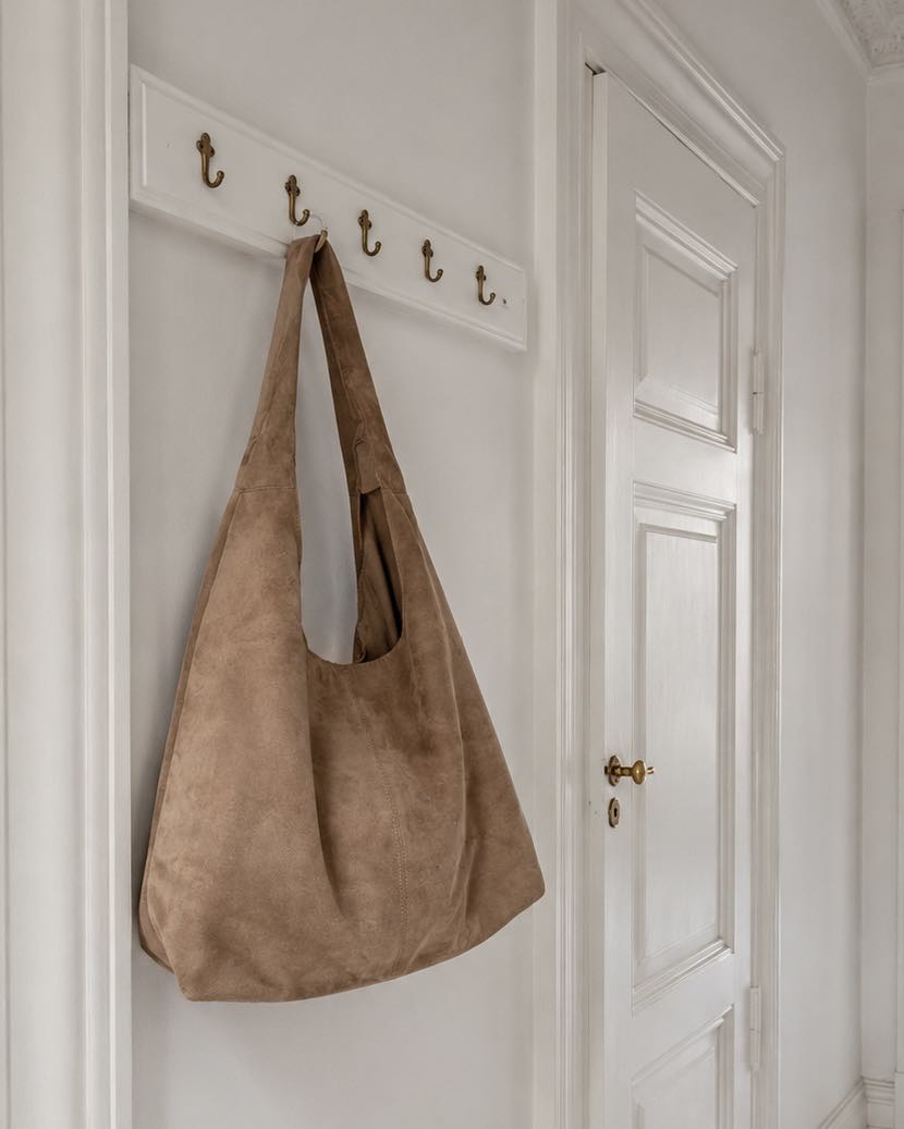 Shopper mocka - Nude brown