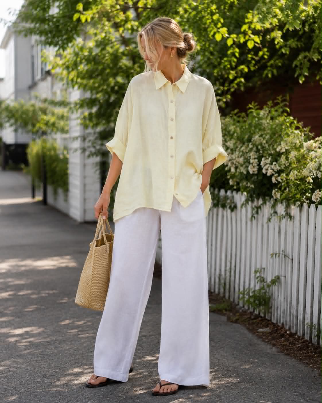 Skjorta Cirelle - flea yellow