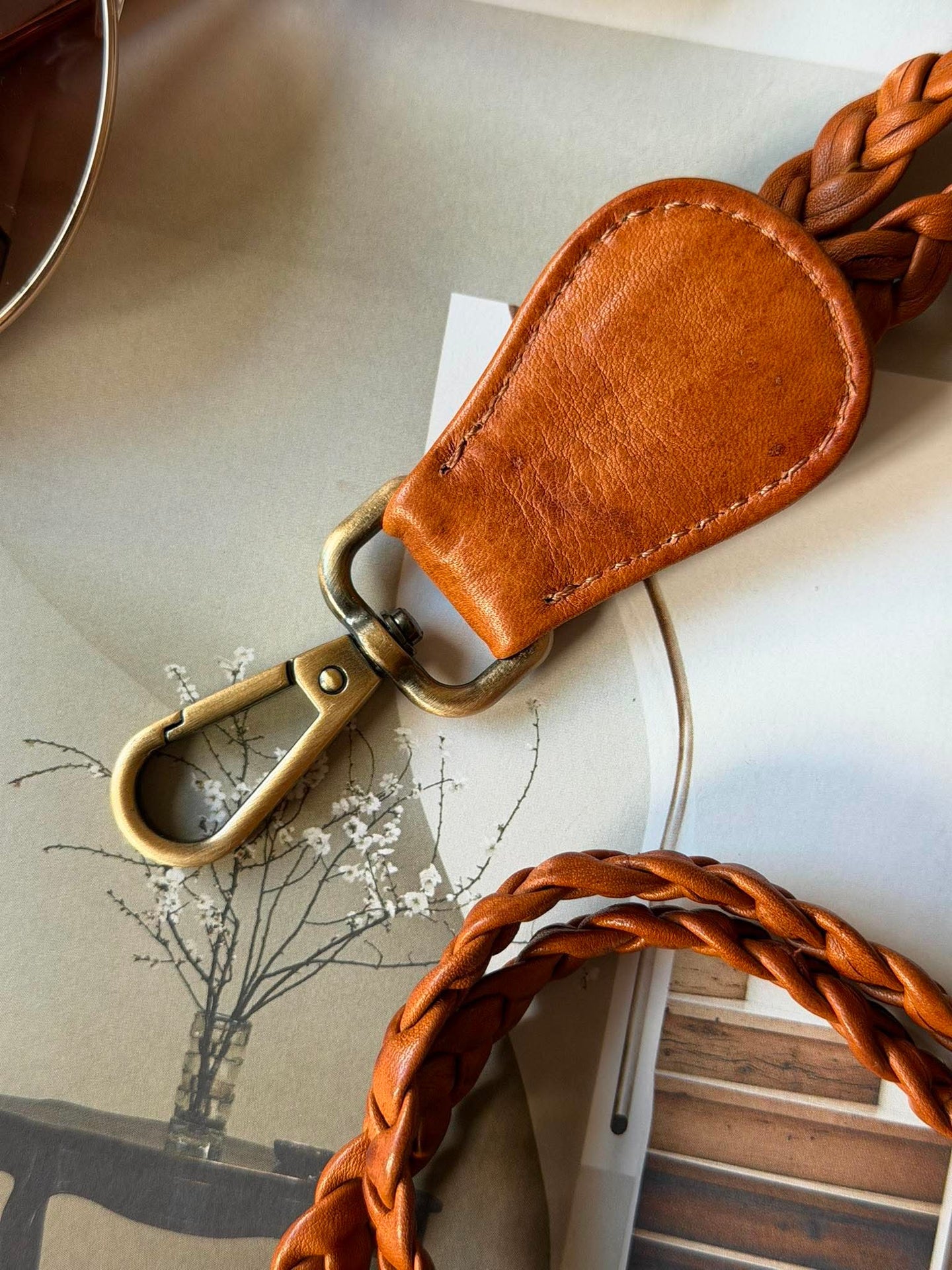 Nyckelrem - MIKO cognac washed