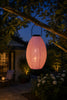Lampa med solceller - Rosa