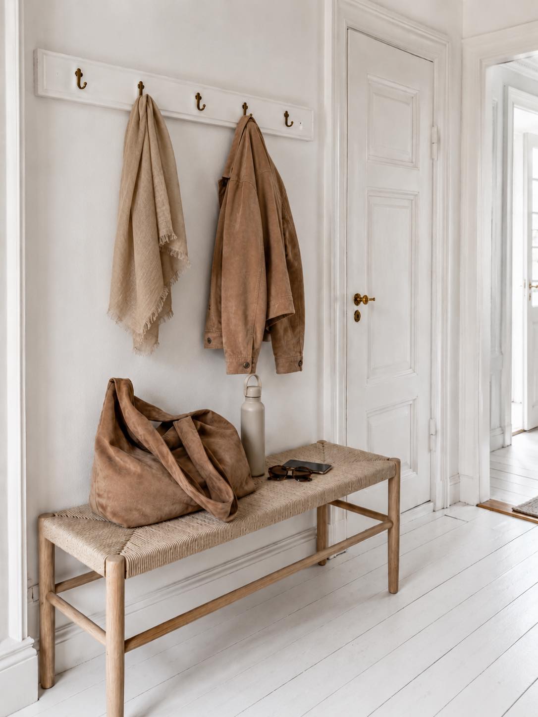 Shopper mocka - Nude brown