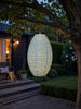 Lampa med solceller - Ljusblå
