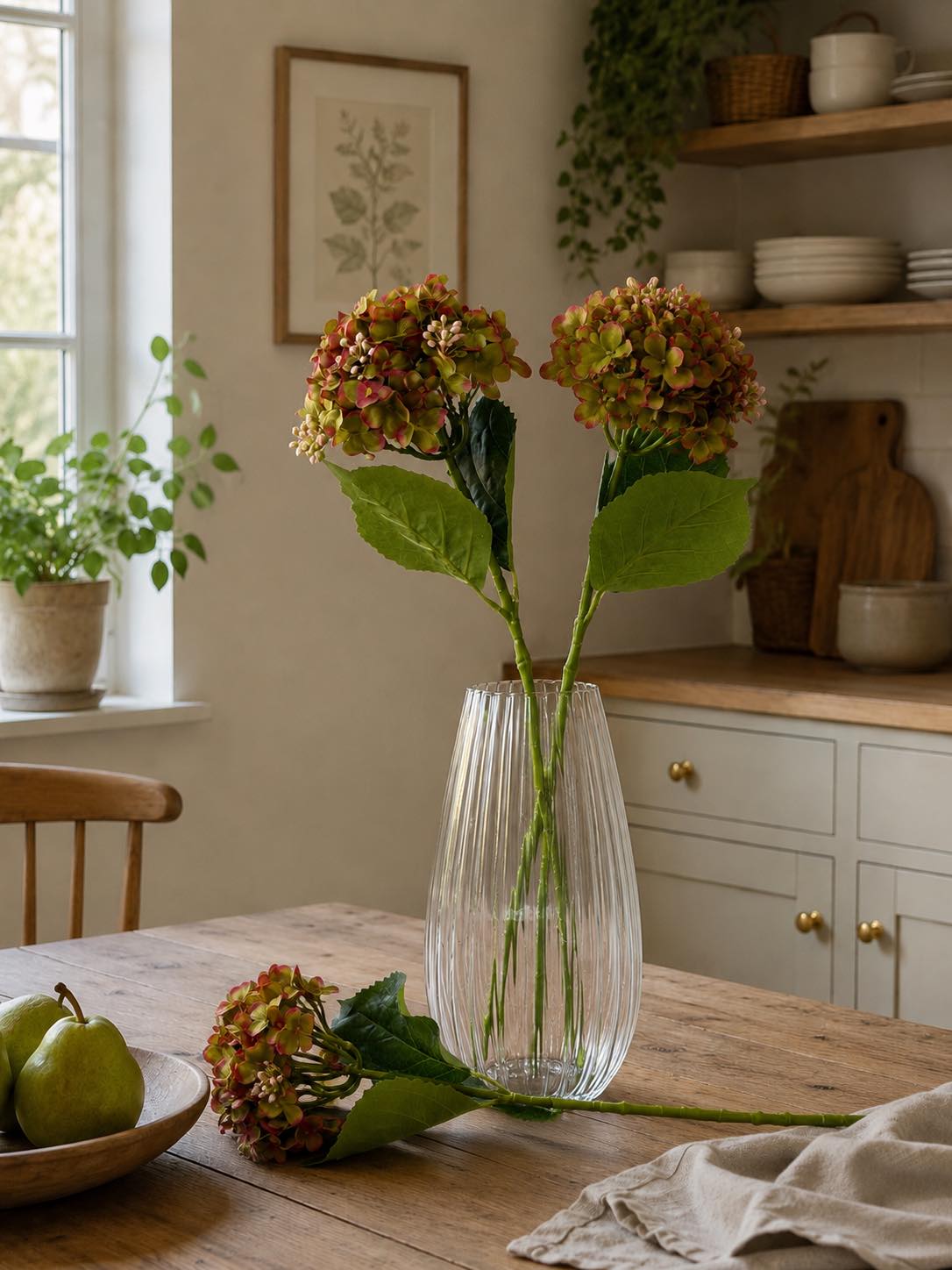 Hortensia grön - 48 cm