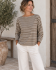 Blus Cashmere mix - Brown