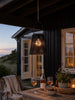 Sabbi lampa med solceller - Black