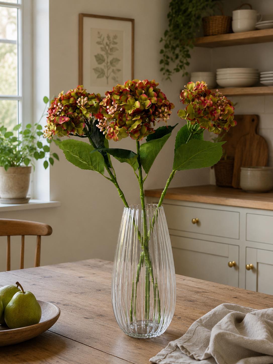 Hortensia grön - 48 cm