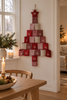 Adventskalender – Röd tygkalender
