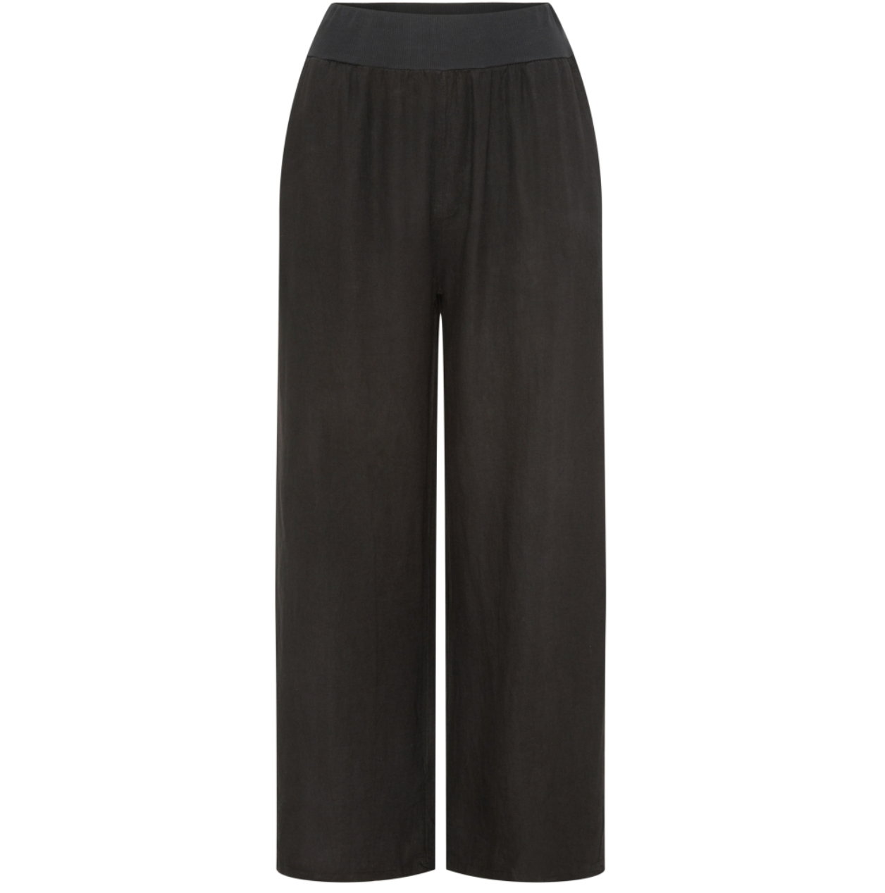 Byxor Linneblandning – Black