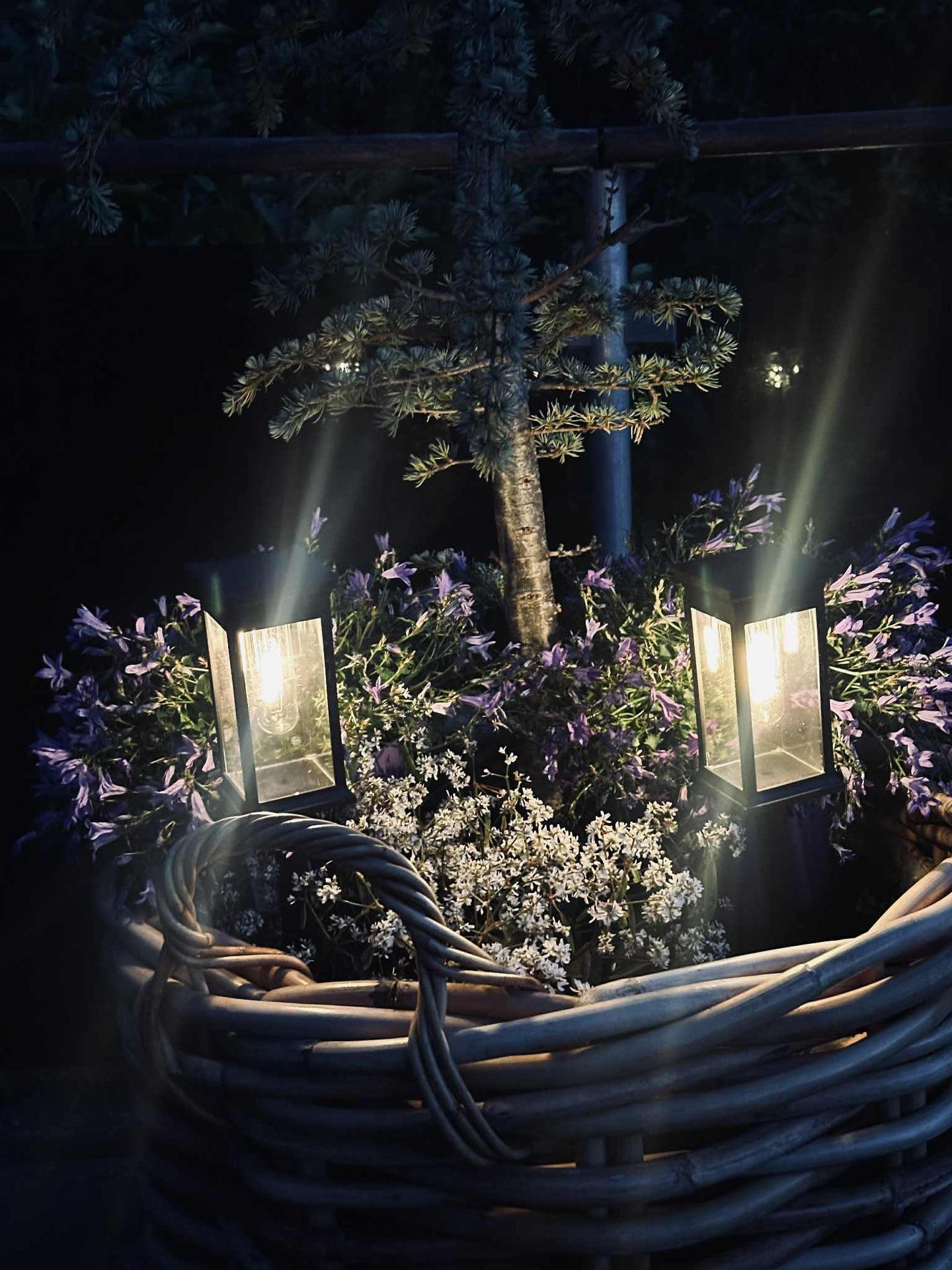 Trädgårdslampa MIRA med solceller – Set med 2 st.