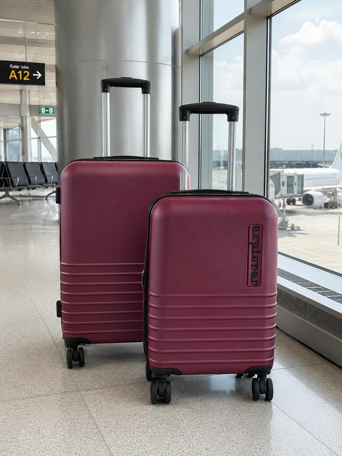 Resväskset i 2 delar – Bordeaux