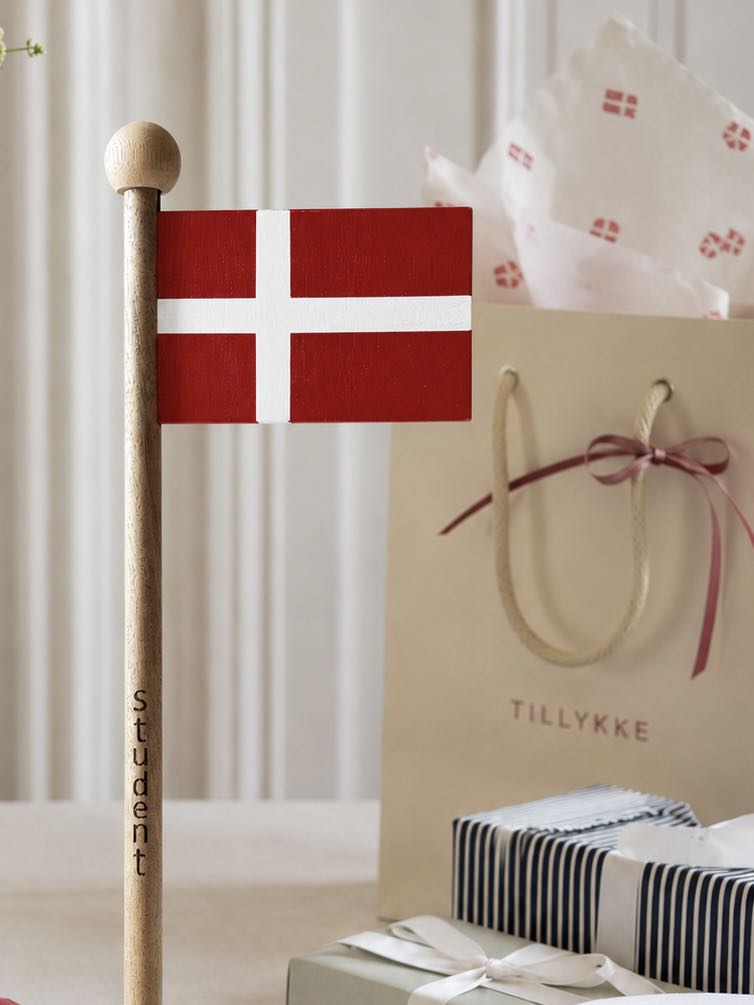 Flag Student wood - Flera storlekar