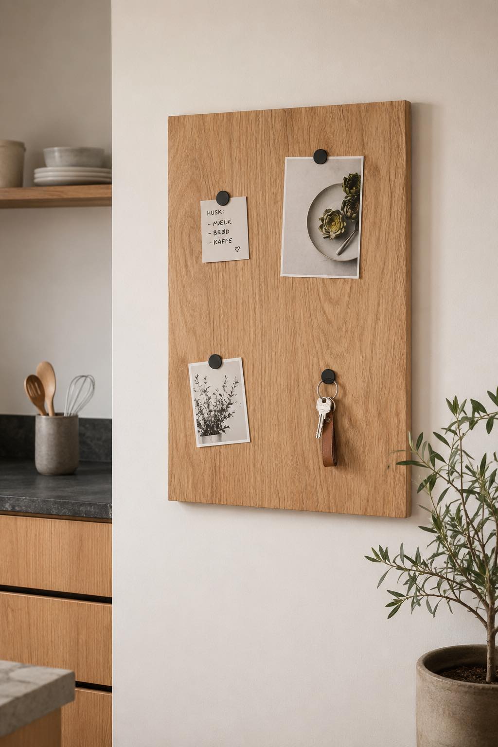 Magnetisk tavla 60x90 - Wood