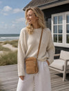 Mobilväska Daily – Suede beige