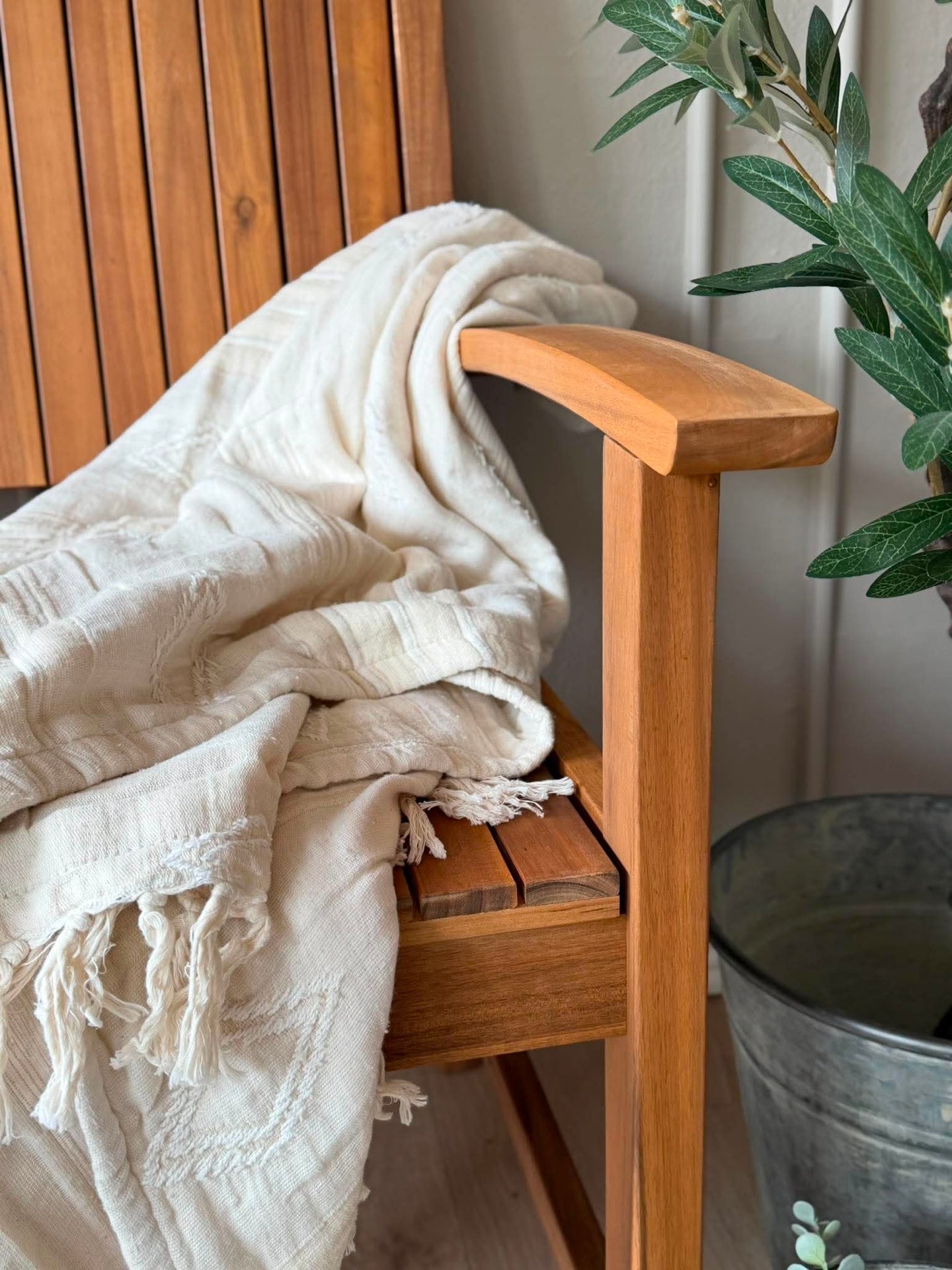 Bänk med rygg Tokyo