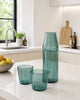 Nine Milk glas + karaffel - AQUA