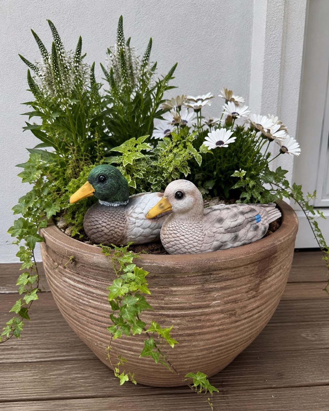 Flytande and för trädgårdsdekoration - Mix