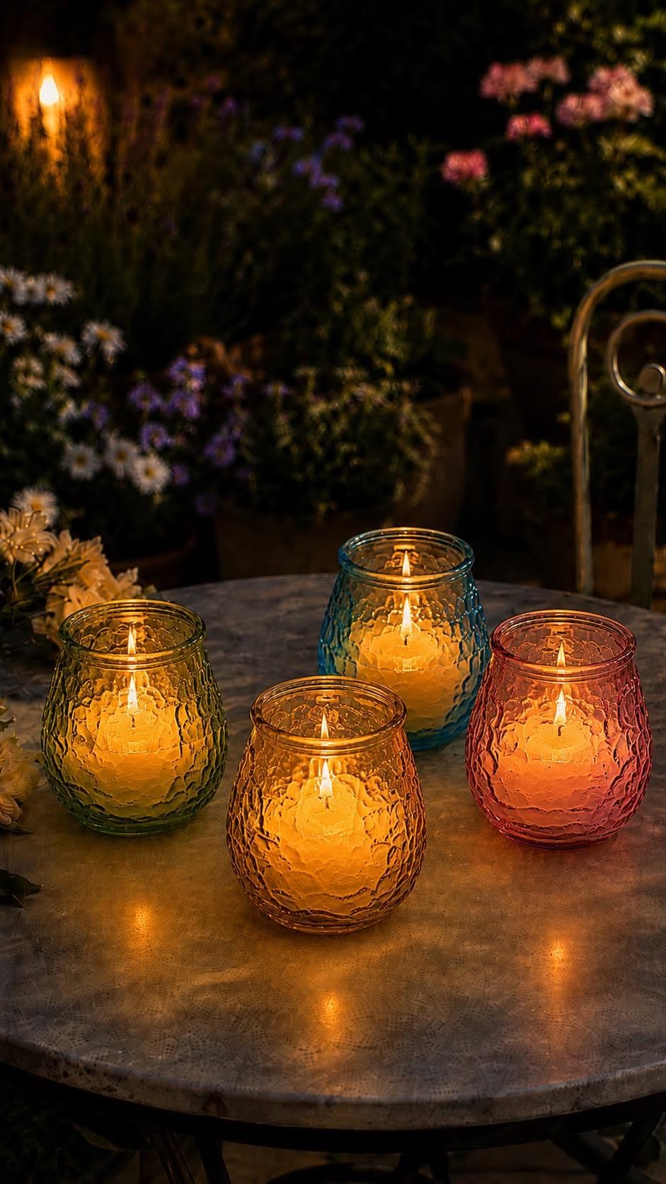Stearinljus CITRONELLA – Color Mix
