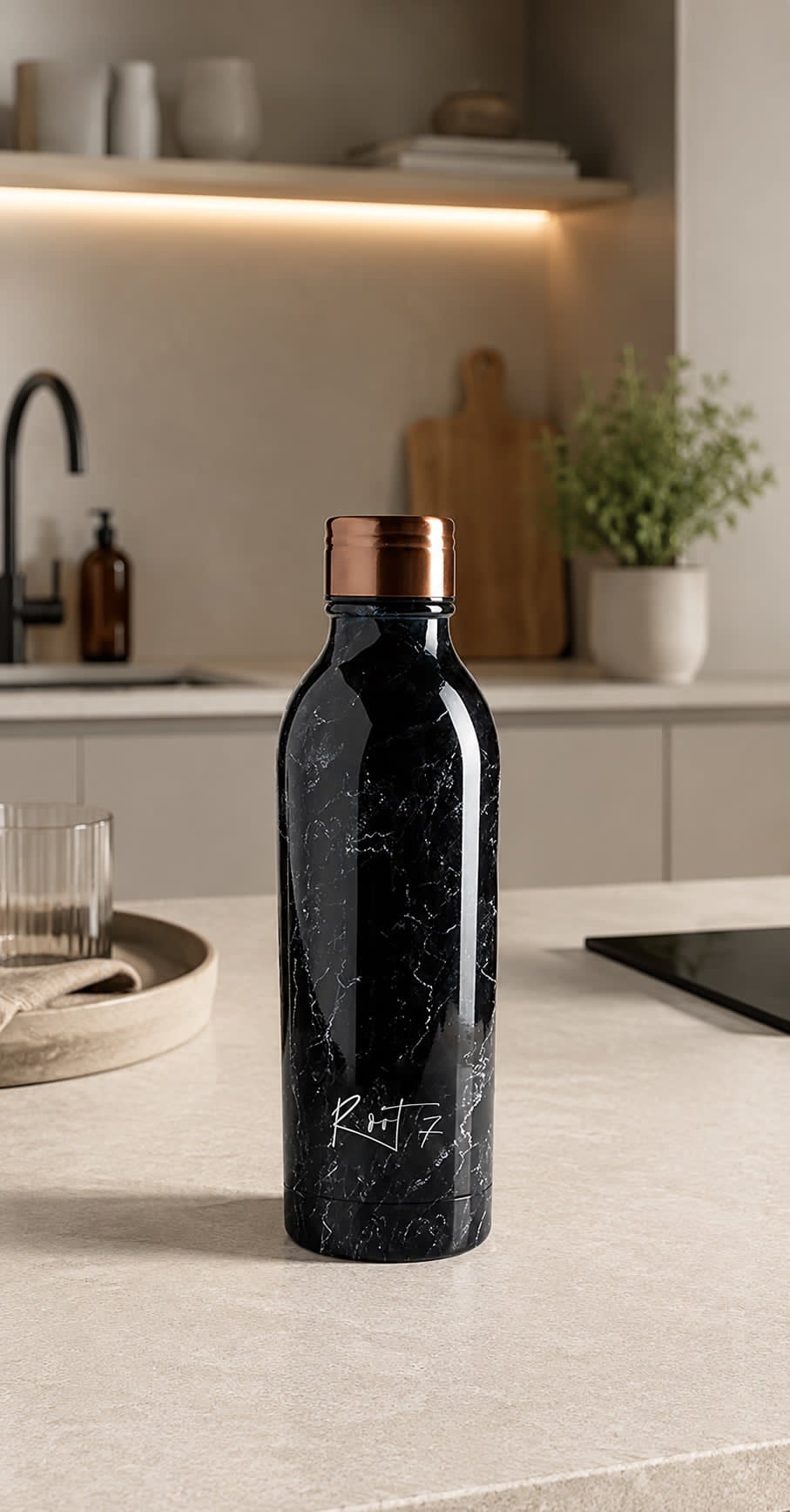 OneBottle Black Marble 500 ml