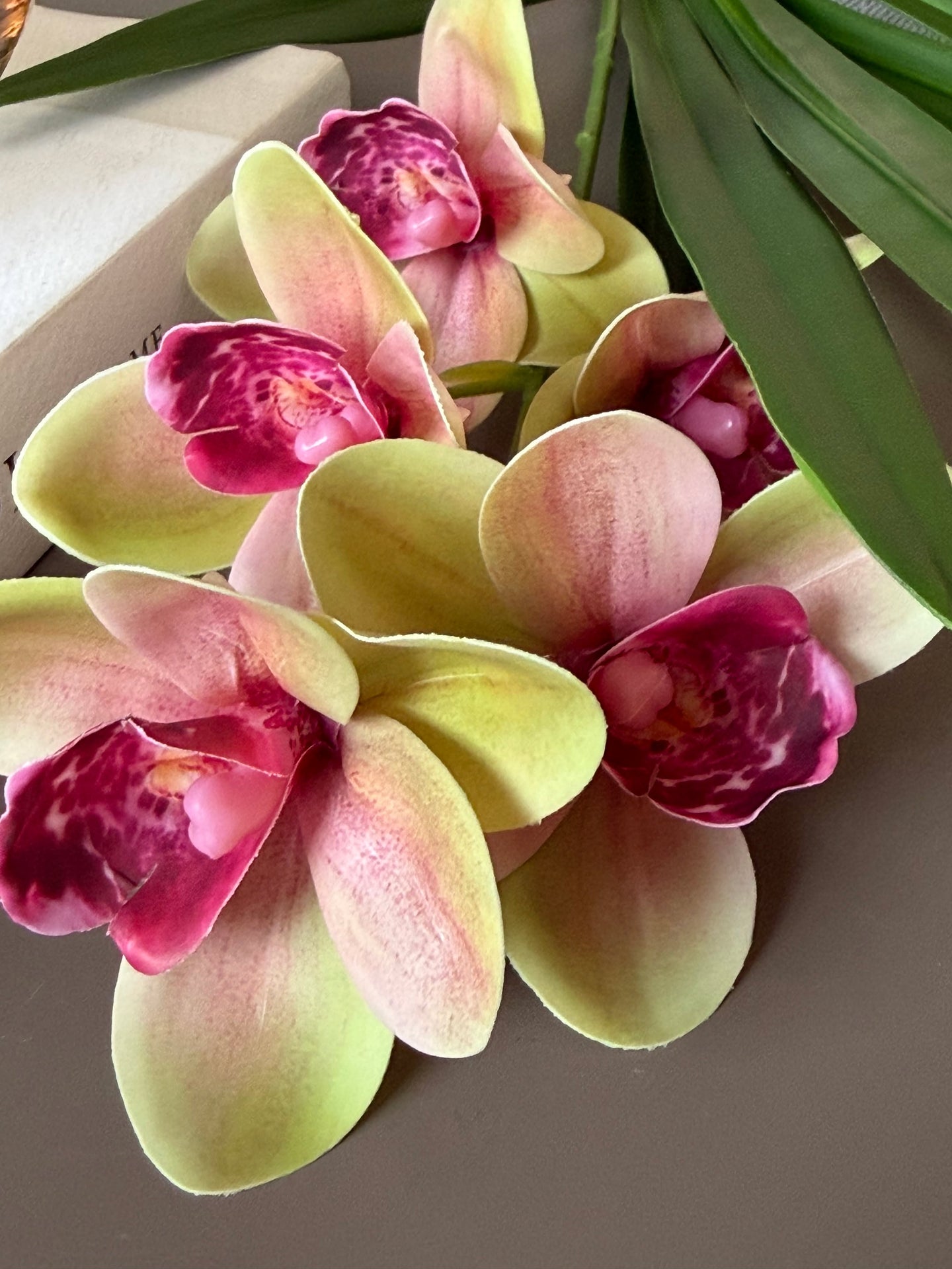 Orkidé stilk - Rosa 70 cm