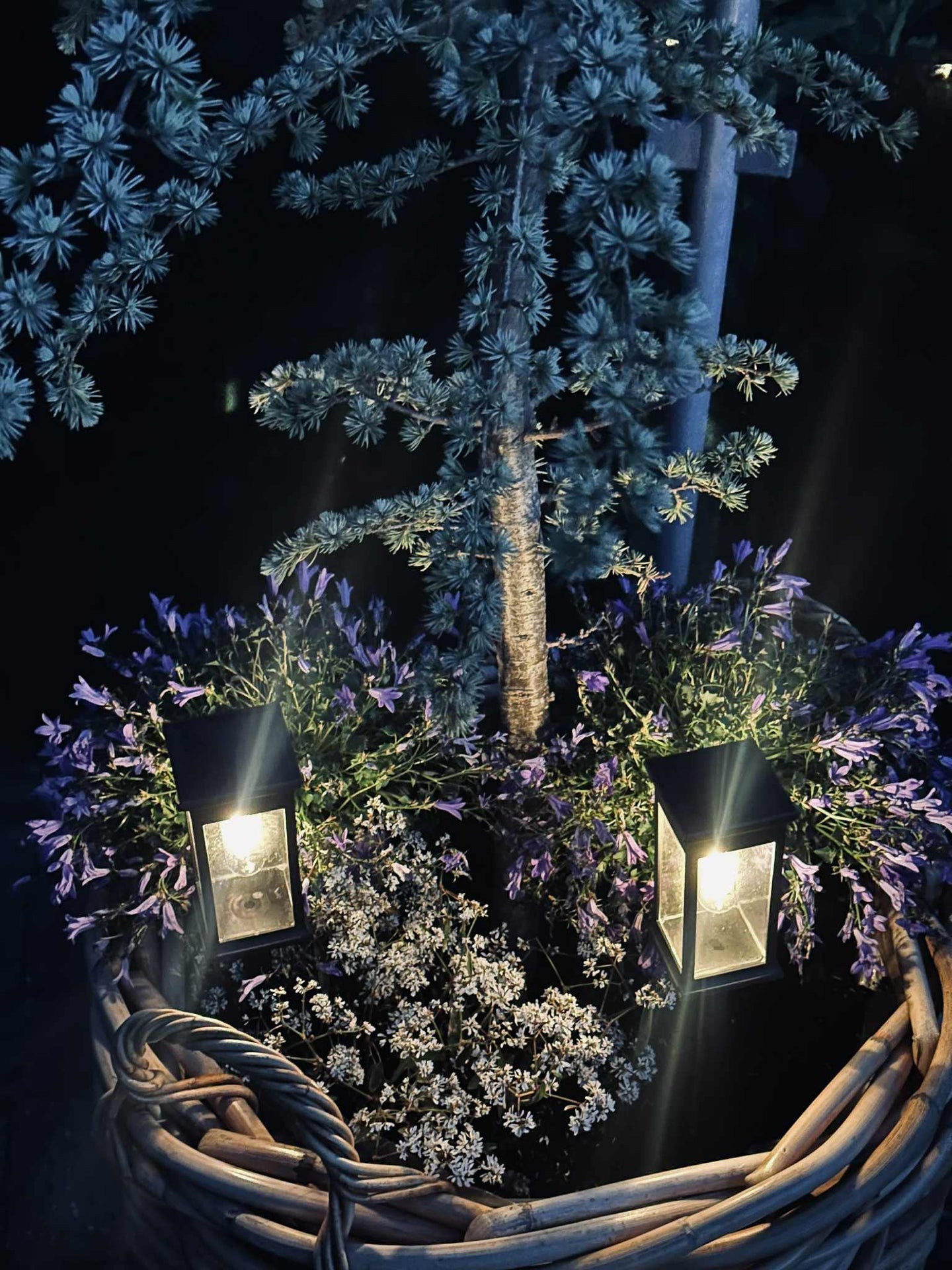 Trädgårdslampa MIRA med solceller – Set med 2 st.
