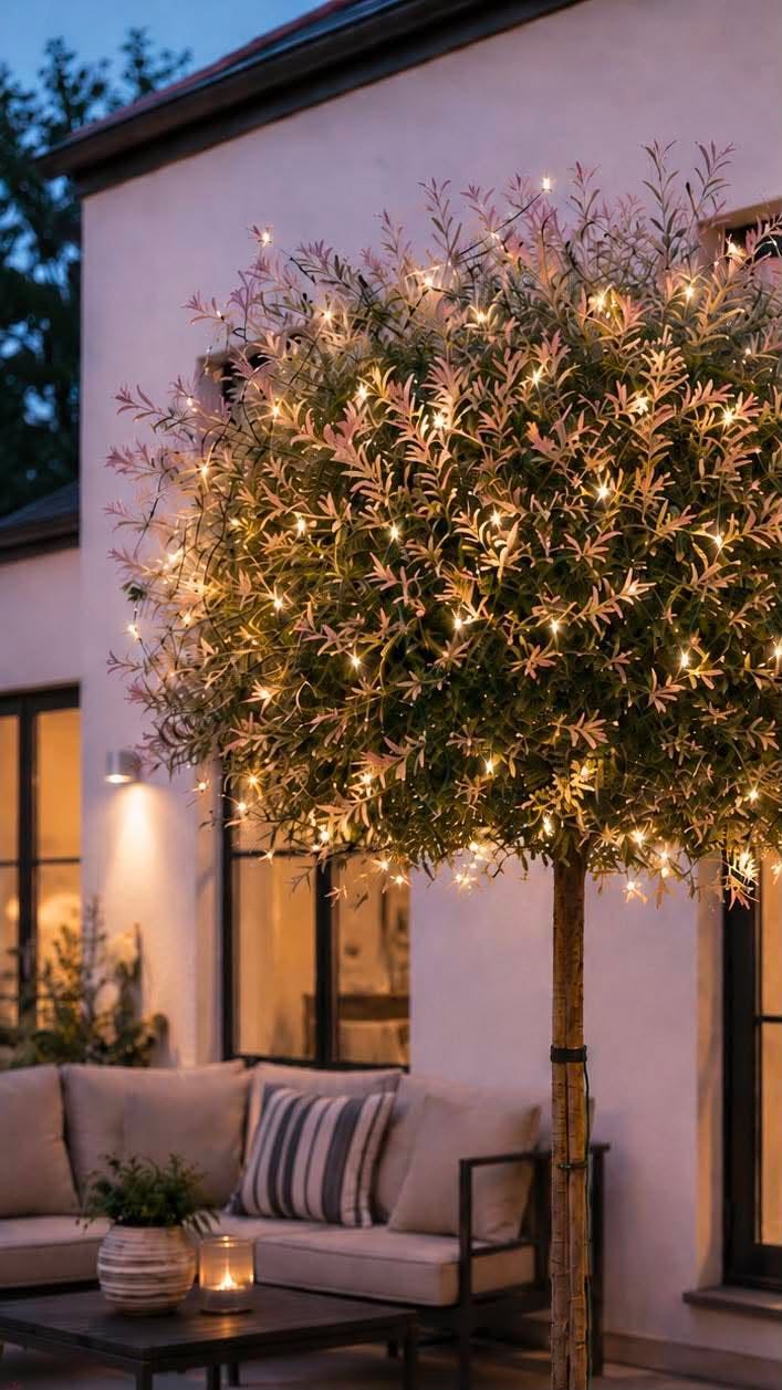 Solar ljusslingnät med 60 LED