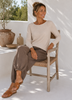 Blus Vionne beige