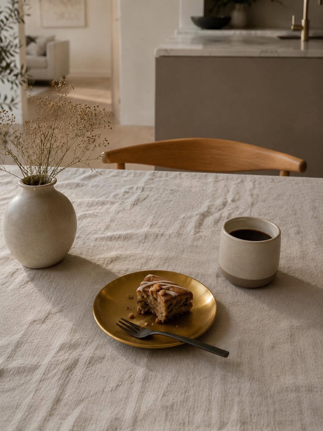 Tallrik Golden – Rostfritt stål