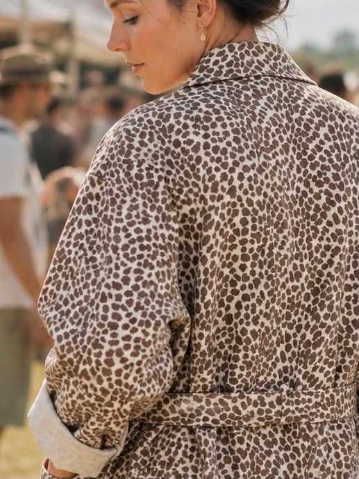 Jacka canvas leopard