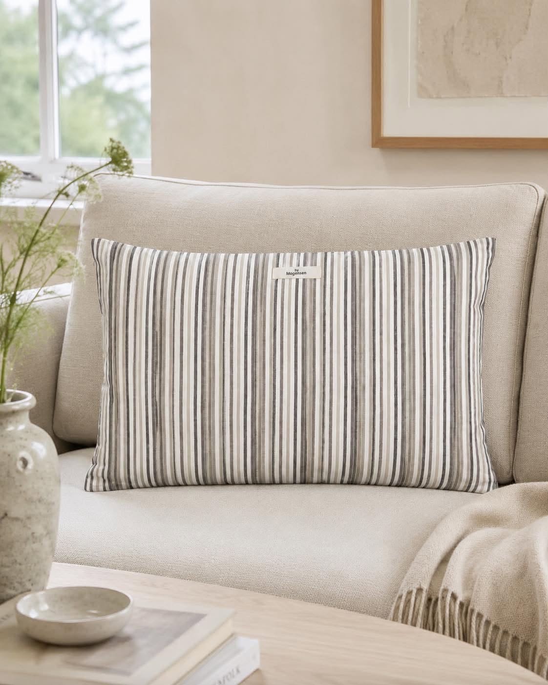 Pudebetræk by Mogensen - Small Stripes 40x60