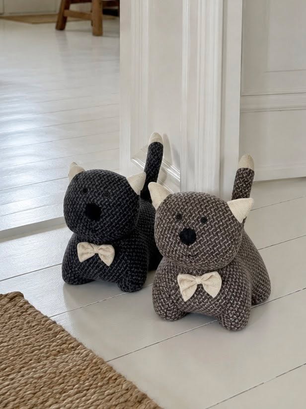 Dörrstoppare katt - Brown