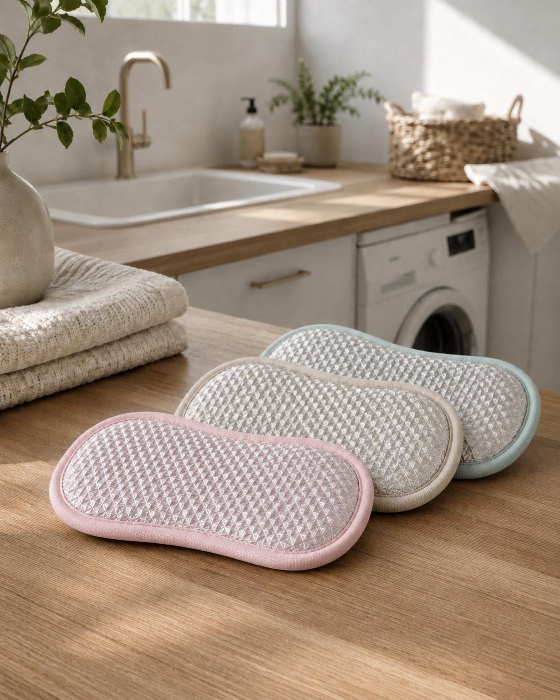 Mikrofibersvampar - Paket med 3 st