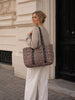 Quiltad shopper Leopard