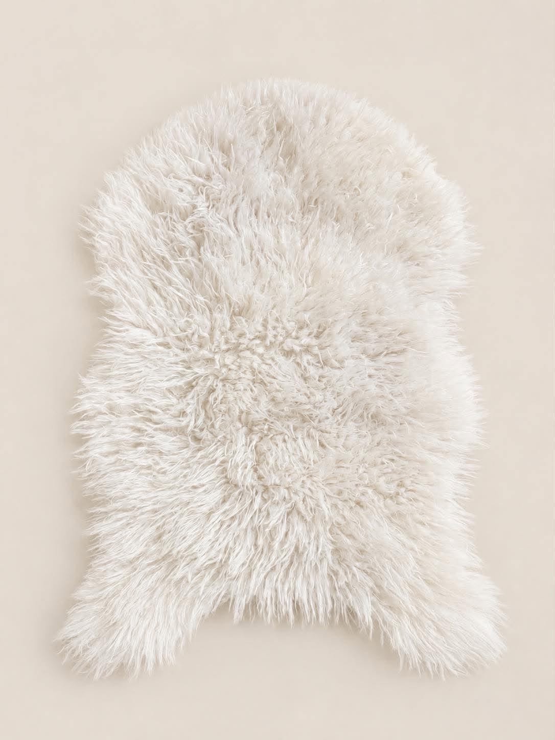 Imiteret lammeskind - White