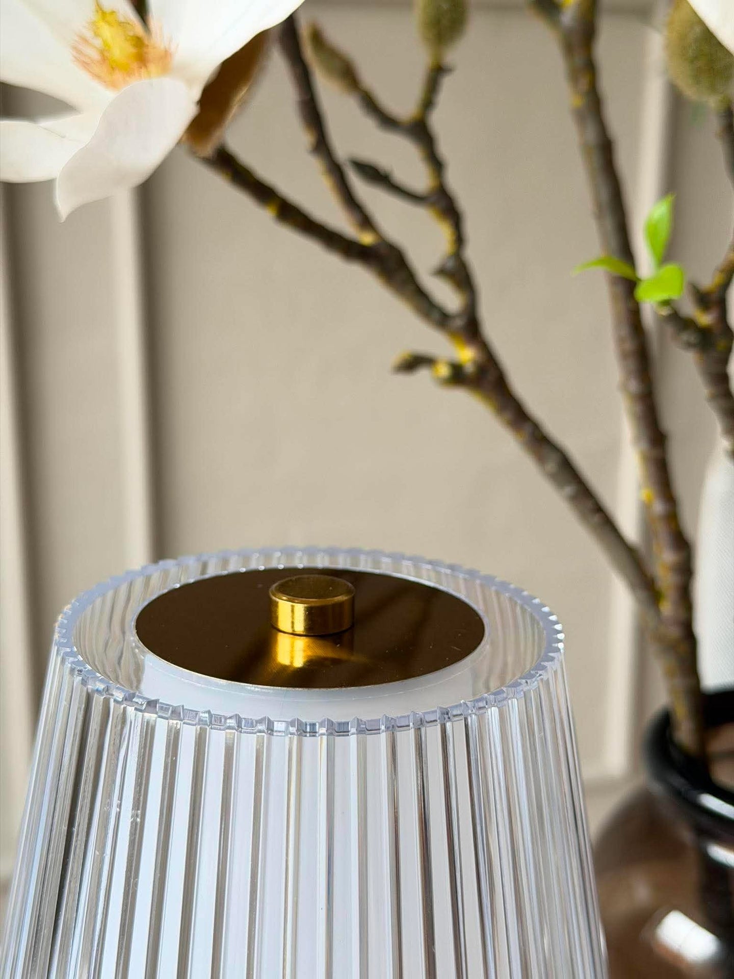 LED bordslampa GOLD - Set med 2 lampor
