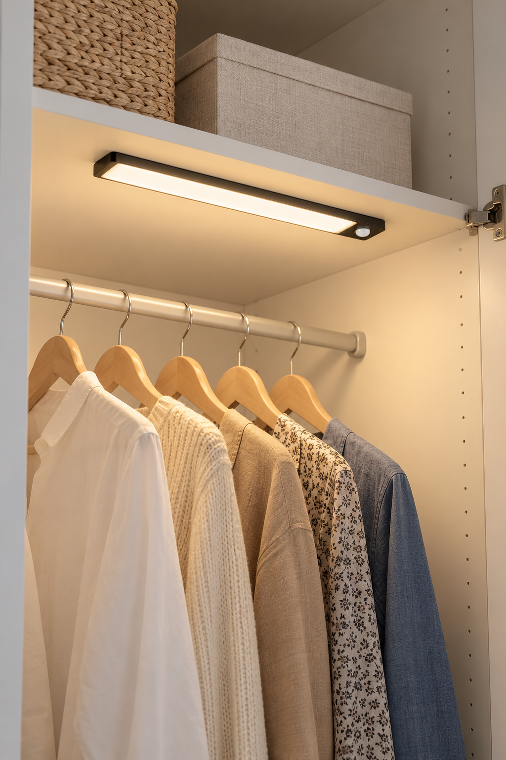 LED-skåplampa med sensor - Magnetupphängning