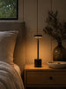 LED-bordlampa BLACK - laddningsbar med touch